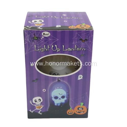 Halloween Vintage Clear Glass Dome Cloche